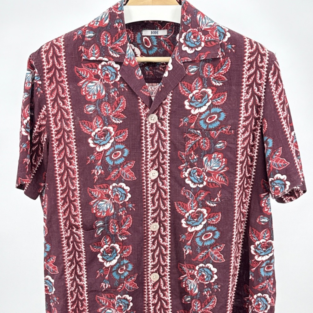 Bode Louis Floral Shirt S/M